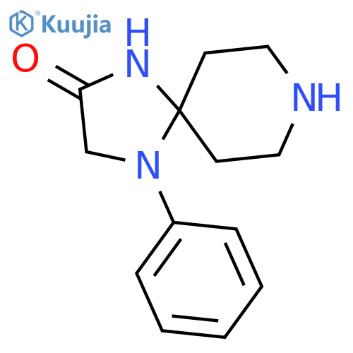 1,4,8-Triazaspiro[4.5]decan-2-one, 4-phenyl- structure