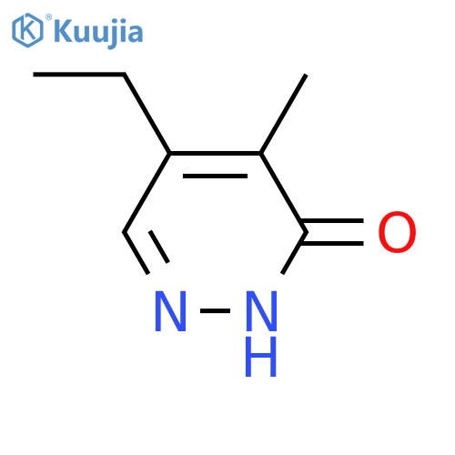 3(2H)-Pyridazinone,5-ethyl-4-methyl- structure