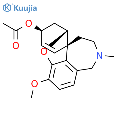 3-Epigalanthamine acetate structure
