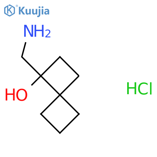1-(Aminomethyl)spiro[3.3]heptan-1-ol hydrochloride structure