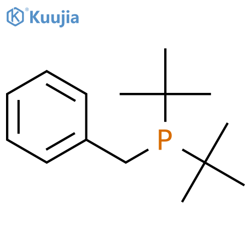Phosphine, bis(1,1-dimethylethyl)(phenylmethyl)- structure