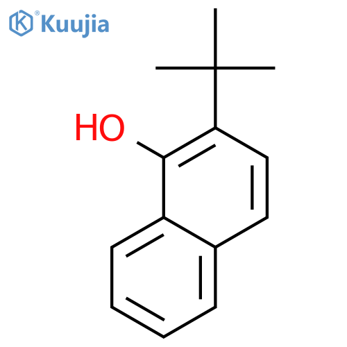 1-Naphthalenol, 2-(1,1-dimethylethyl)- structure