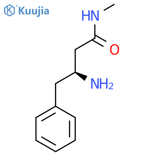 (3S)-3-amino-N-methyl-4-phenylbutanamide structure