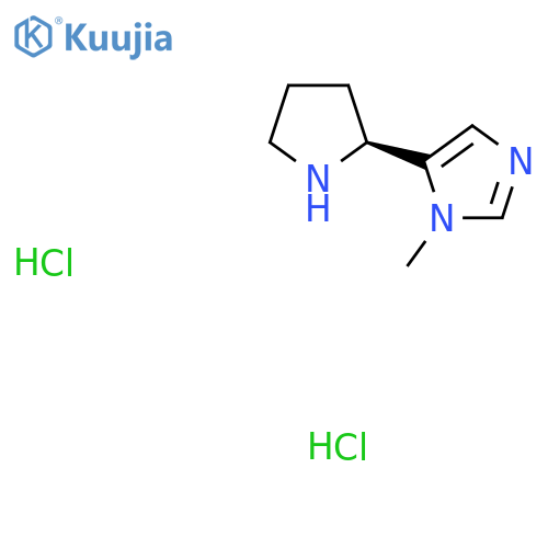 (S)-1-Methyl-5-(pyrrolidin-2-yl)-1H-imidazole dihydrochloride structure