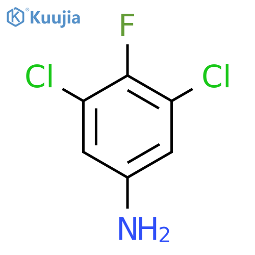 3,5-Dichloro-4-fluoroaniline structure