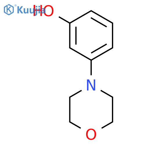 3-Morpholinophenol structure