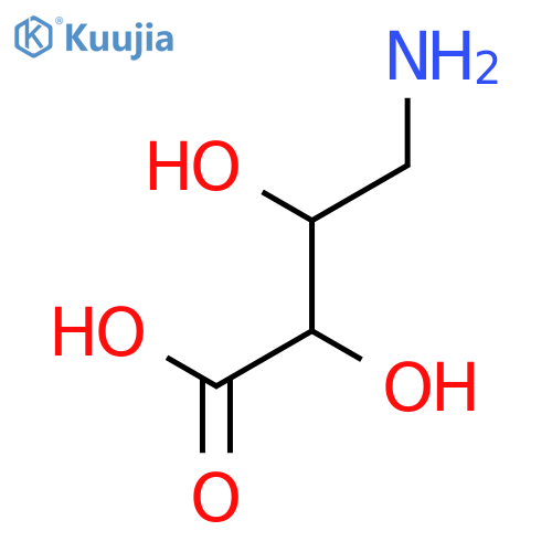 (2R,3R)-4-Amino-2,3-dihydroxybutanoic acid structure