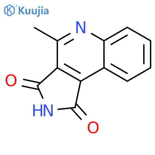 1H-Pyrrolo[3,4-c]quinoline-1,3(2H)-dione,4-methyl- structure