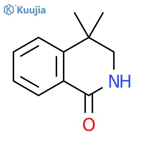 4,4-dimethyl-1,2,3,4-tetrahydroisoquinolin-1-one structure