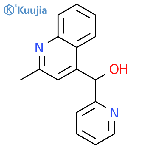 4-Quinolinemethanol,2-methyl-a-2-pyridinyl-, hydrochloride(1:2) structure