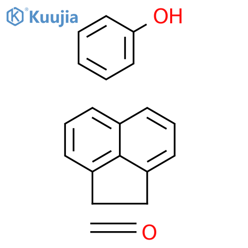 Formaldehyde, polymer with 1,2-dihydroacenaphthylene and phenol (9CI) structure