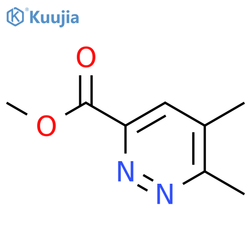 Methyl 5,6-dimethylpyridazine-3-carboxylate structure