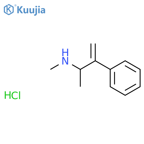 Methyl(3-phenylbut-3-en-2-yl)amine hydrochloride structure