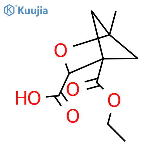 4-(ethoxycarbonyl)-1-methyl-2-oxabicyclo2.1.1hexane-3-carboxylic acid structure