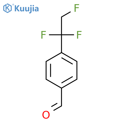 4-(1,1,2-Trifluoroethyl)benzaldehyde structure