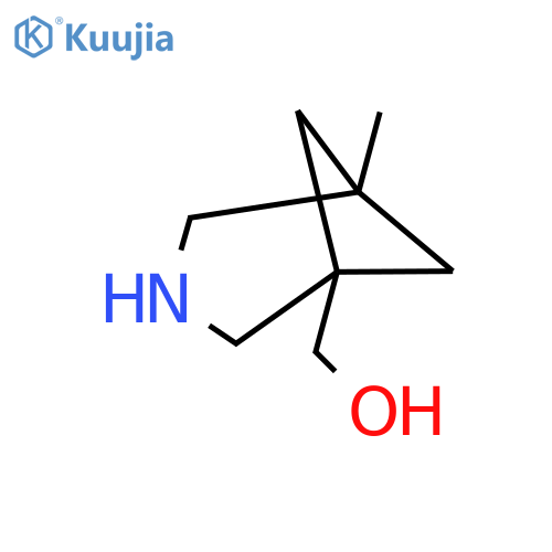 {5-methyl-3-azabicyclo3.1.1heptan-1-yl}methanol structure