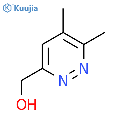 (5,6-Dimethylpyridazin-3-yl)methanol structure