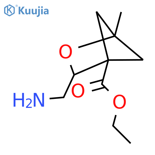 ethyl 3-(aminomethyl)-1-methyl-2-oxabicyclo2.1.1hexane-4-carboxylate structure