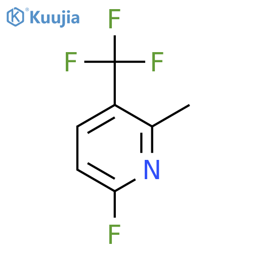 6-Fluoro-2-methyl-3-(trifluoromethyl)pyridine structure