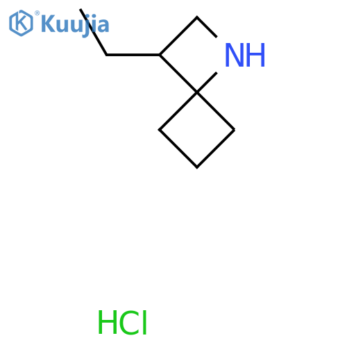 3-ethyl-1-azaspiro3.3heptane hydrochloride structure