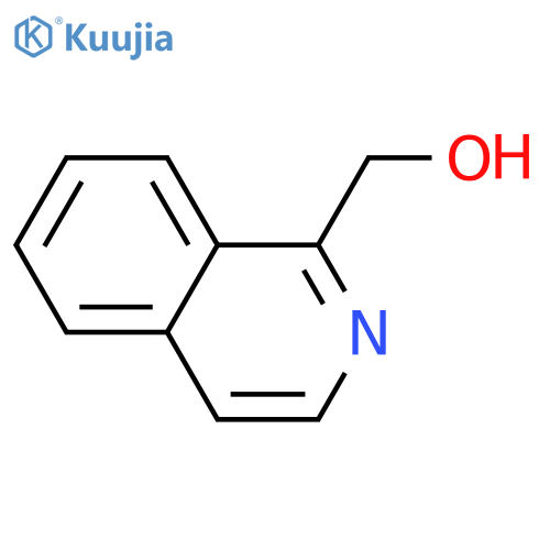 1-isoquinolylmethanol structure