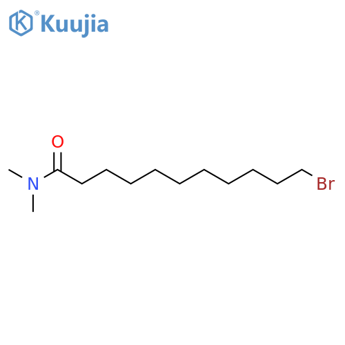Undecanamide, 11-bromo-N,N-dimethyl- structure
