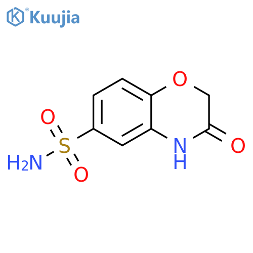 3-oxo-3,4-dihydro-2H-1,4-benzoxazine-6-sulfonamide structure