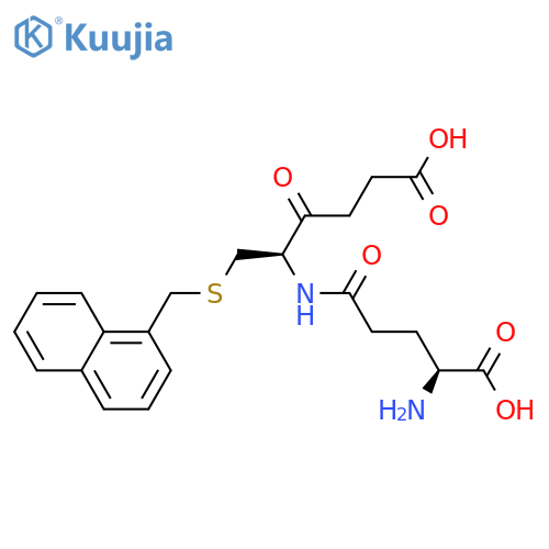 S-(1-menaphthyl)glutathione structure