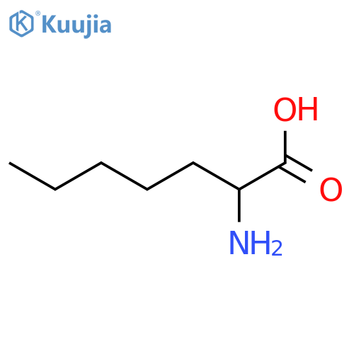 Heptanoic acid, amino- structure