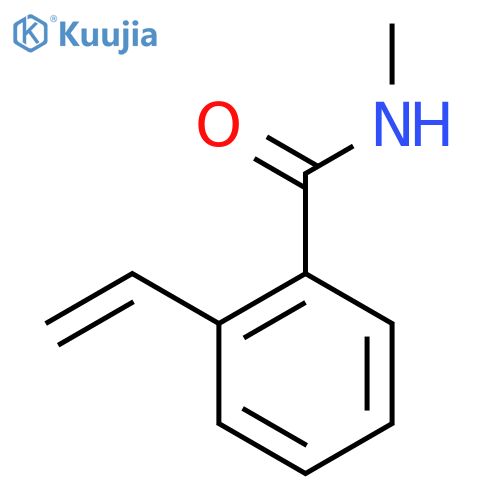 Benzamide,2-ethenyl-N-methyl- structure