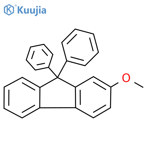 2-Methoxy-9,9-diphenyl-9H-fluorene structure