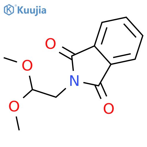 1H-Isoindole-1,3(2H)-dione,2-(2,2-dimethoxyethyl)- structure