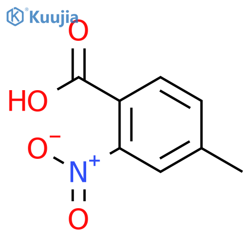 4-Methyl-2-nitrobenzoic acid structure