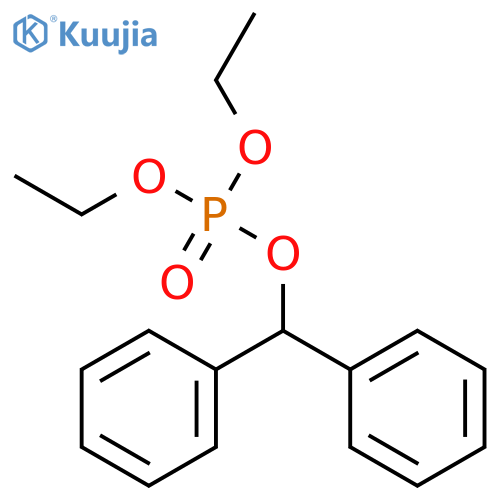 Benzhydryl Diethyl Phosphate structure