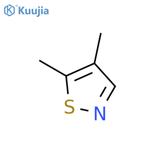 Isothiazole, 4,5-dimethyl- structure