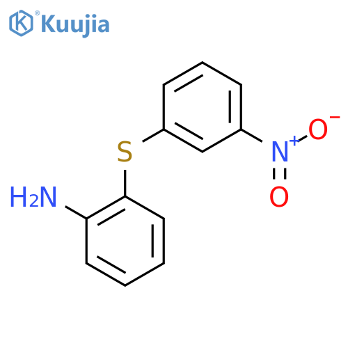2-(3-Nitrophenylthio)aniline structure
