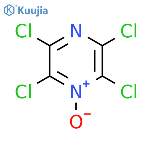 2,3,5,6-Tetrachloro-1-oxo-1lambda~5~-pyrazine structure