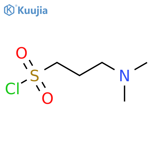 3-(Dimethylamino)propane-1-sulfonyl chloride structure