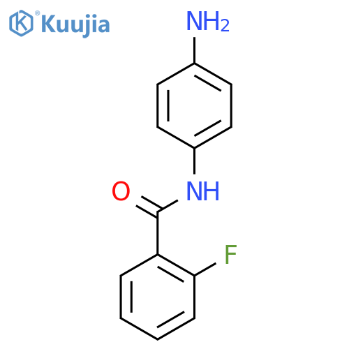 N-(4-Aminophenyl)-2-fluorobenzamide structure