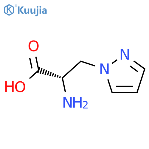 3-(1H-Pyrazol-1-yl)alanine structure