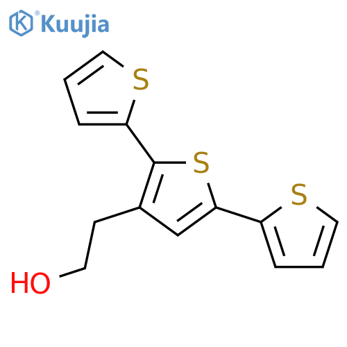 [2,2':5',2''-Terthiophene]-3'-ethanol structure