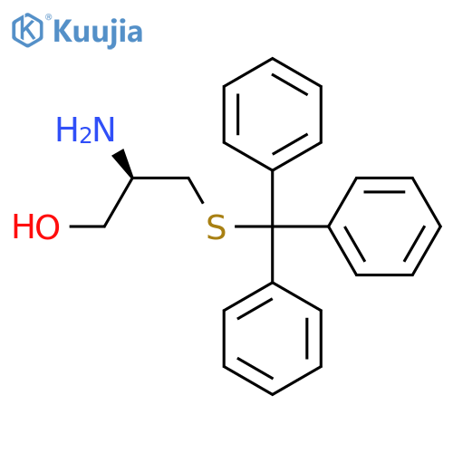 (R)-2-Amino-3-(tritylthio)propan-1-OL structure