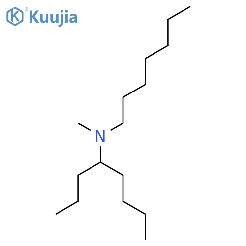 4-Octanamine, N-heptyl-N-methyl- structure