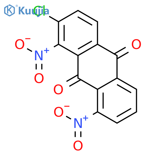 9,10-Anthracenedione, 2-chloro-1,8-dinitro- structure