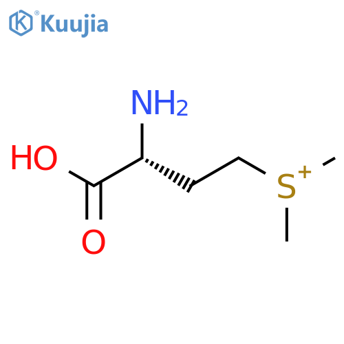Sulfonium, [(3R)-3-amino-3-carboxypropyl]dimethyl- structure