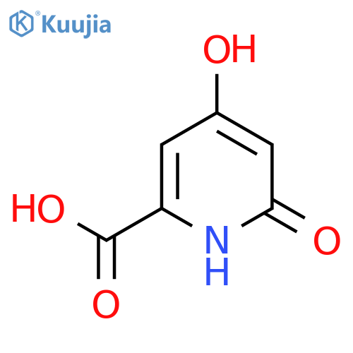 4,6-Dihydroxypyridine-2-carboxylic acid structure