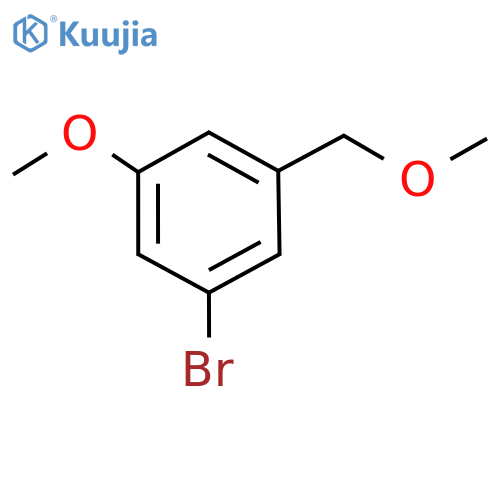 1-bromo-3-methoxy-5-(methoxymethyl)benzene structure
