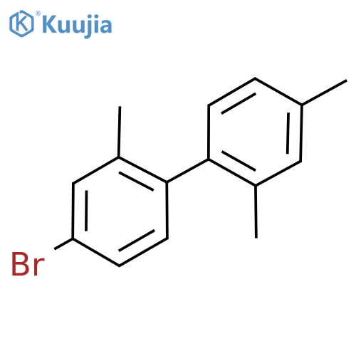 4-Bromo-2,2',4'-trimethyl-1,1'-biphenyl structure