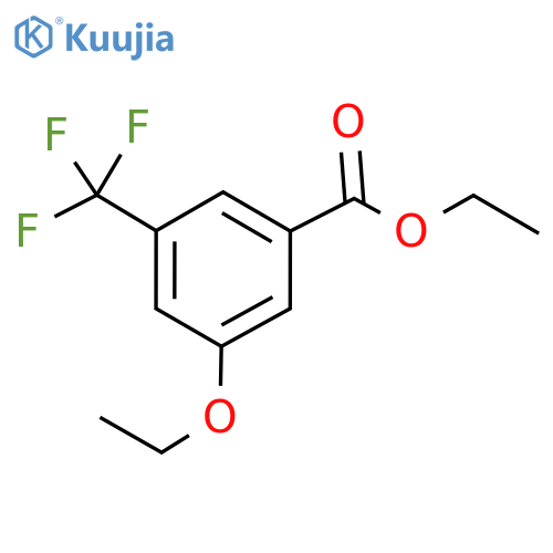 Ethyl 3-ethoxy-5-(trifluoromethyl)benzoate structure