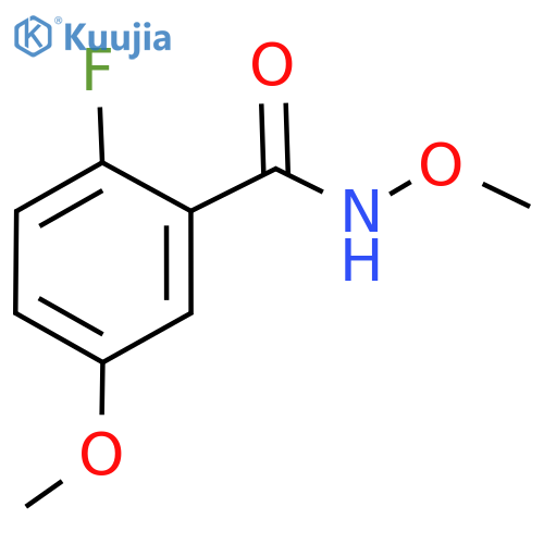 2-Fluoro-N,5-dimethoxybenzamide structure